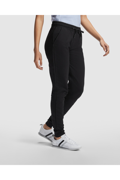 PARUNIV Women's sweatpants, 2 side pockets with zipper, elastic band, drawstring waist