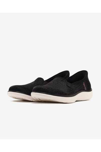 SKECHERS On-The-Go Flex Radiant-Sssire Women's Black / Rose Gold Casual Shoes 138362 Bkrg