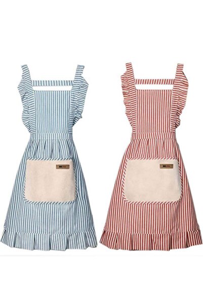 Generic 2 Pack Kitchen Cooking Aprons Vest, Adjustable Bib Soft Chef Apron with The vest does not slip on t