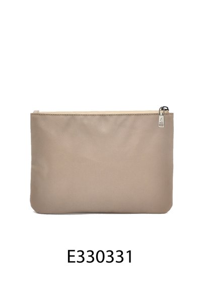 ORYX Unisex Compact Utility Organizer – Multi-Pocket Zipper Pouch for Pens, Cards & Essentials Khaki