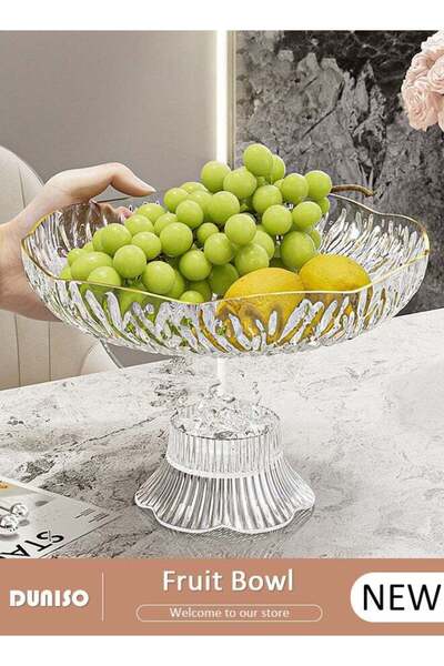 Generic Fruit Bowl, Wavy Fruit Bowl, Snack Storage Box,Removable Bottom,Plast...