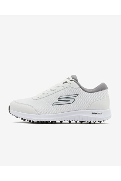 SKECHERS GO GOLF MAX - FAIRWAY 4 Kadın Beyaz/Gri Golf Ayakkabısı 123054 WGY