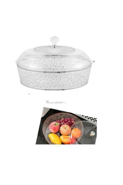 Generic 1 Pack Large Size Fruit Tray Fruit Candy Sanck Desert Tray With Lid
