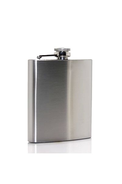 SepetBudur Stainless steel 7 oz single flask alk40