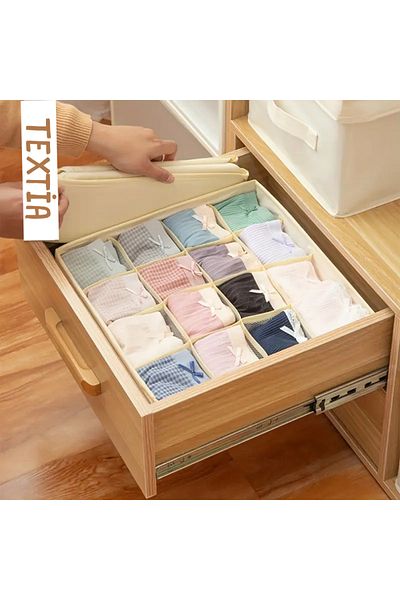Textia Home 16 Drawers Drawer Cabinet Organizer Box