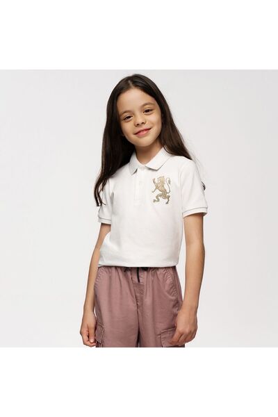 Giordano Kids' Lion Polo: 3D Embroidery, Comfort Piqué, Classic Style