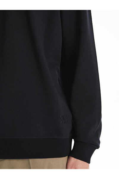 LC Waikiki Ανδρικό φούτερ με κέντημα με λαιμόκοψη