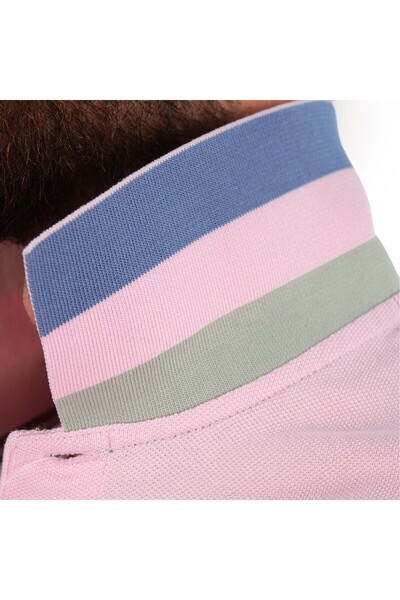 Giordano Men's Performance Polo: Classic Piqué, Tipped Collar, Embroidered Detail