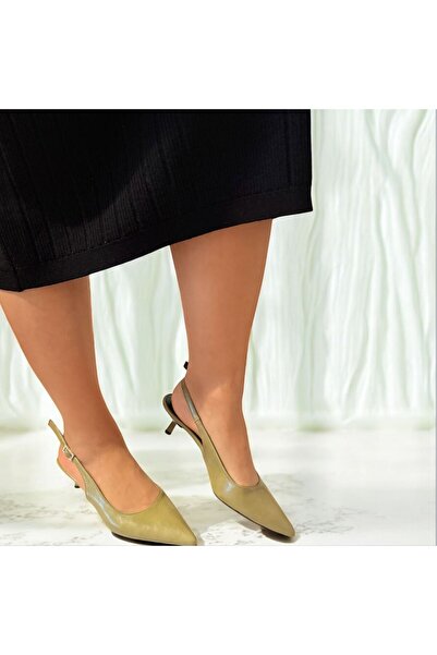 TTopuk POPPY SİVRİ BURUN TOPUKLU AYAKKABI