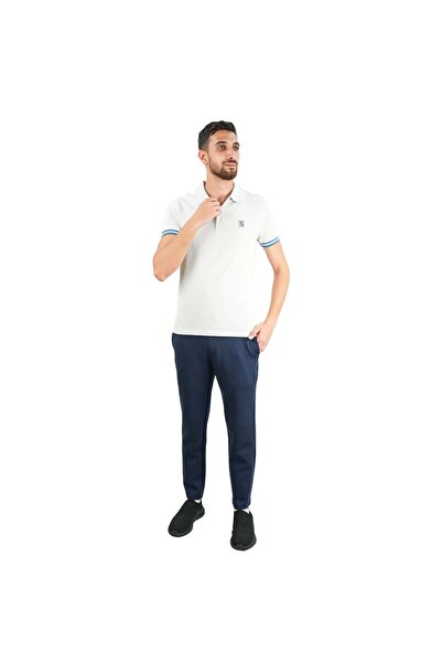 Giordano Men's Performance Polo: Classic Piqué, Tipped Collar, Embroidered Detail