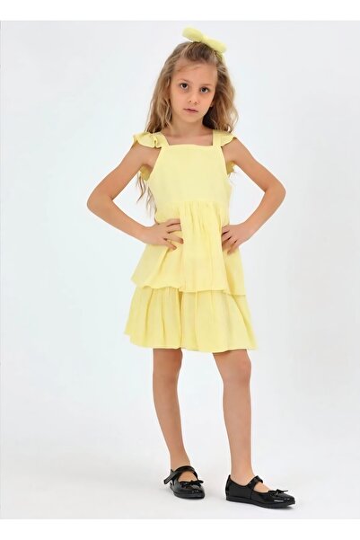 Çikoby ASKILI KIZ ÇOCUK ELBİSE