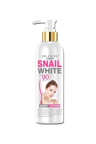 Dr. Davey لوشن الجسم الأبيض بالحلزون 300 مل