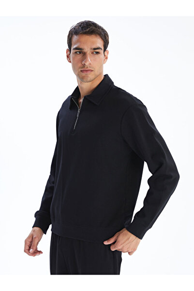 LC Waikiki Λαμπερές επιλογές από το Shining Store |   Ανδρικό φούτερ με γιακά πόλο