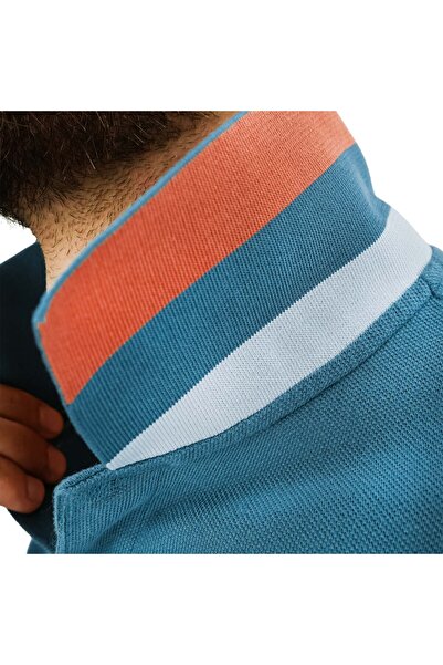 Giordano Men's Performance Polo: Classic Piqué, Tipped Collar, Embroidered Detail