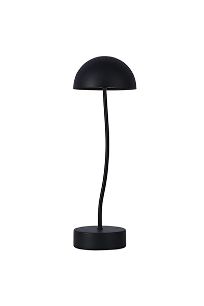 KlaussTech Lampă de birou LED de 3W alb cald, design elegant negru.