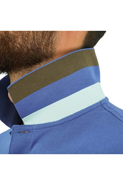 Giordano Men's Performance Polo: Classic Piqué, Tipped Collar, Embroidered Detail