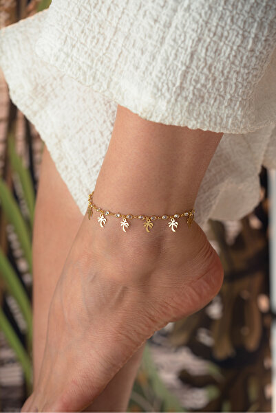 Silvano Jewelry 925 Ayar Gümüş Palmiye Halhal