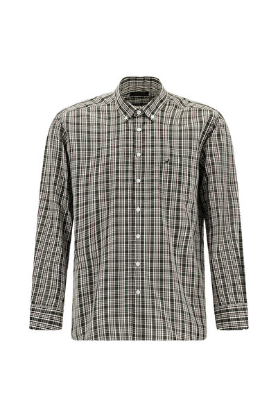 Kiğılı Long Sleeve Regular Fit Plaid Shirt