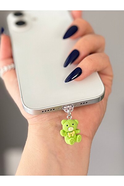 MİRAZ TASARIM AYICIK TYPC ŞARJ GİRİŞİ KORUMA / ŞARJ GİRİŞ KORUYUCU /TOZLUK Y2...