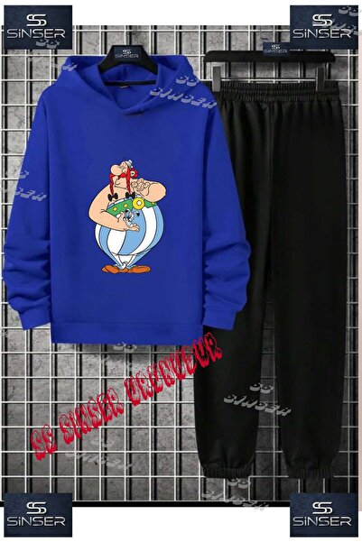 SS SİNSER Детски унисекс "OBURISK DOG" специален принт с качулка