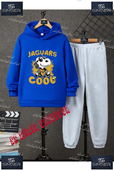 SS SİNSER Дитячий унісекс «SNOPY SARI JAGUAR COOL YAZILI» Спеціальний принт з...