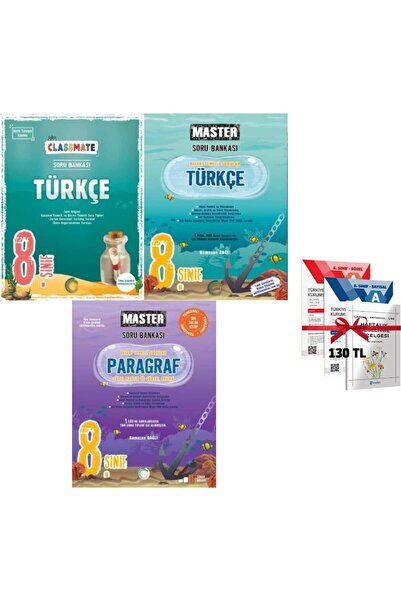 Okyanus Yayınları 2026 Baskı LGS 8 Sınıf Türkçe-Paragraf (Master-Classmate) S...