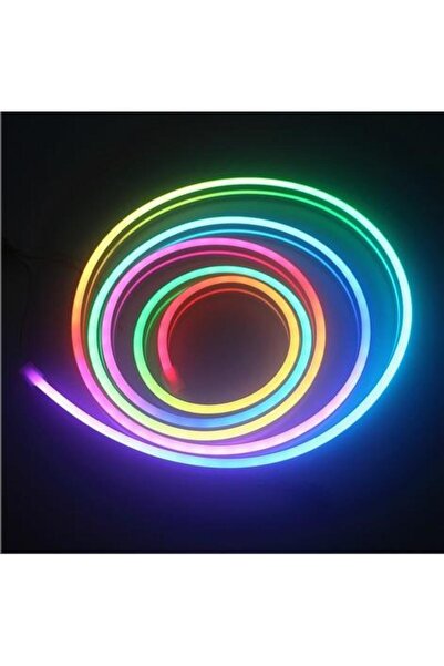 ALLES 12V PİKSEL NEON LED 6X12MM ADRESLENEBILIR RGB 5 METRE
