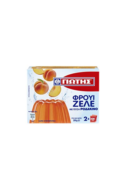 lidl Şeftali aromalı meyve jeli jölesi 2x100 gr