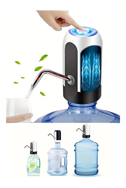 ayaz telekomünikasyon Automatic Water Dıspenser Şarjlı Otomatik Damacana Dijital Yeni Nesil Su Pompası Usb Şarjlı