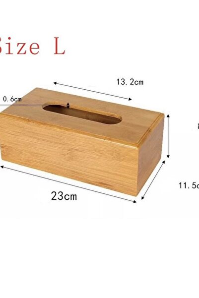 HZL HOME Durable, Long Lasting Natural Bamboo Napkin Holder