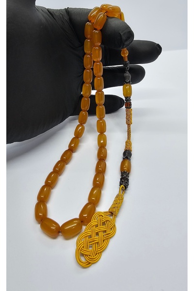 MERCAN-I ALA خرز من العقيق الأحمر مع شرابة رائعة للتصوير الفوتوغرافي