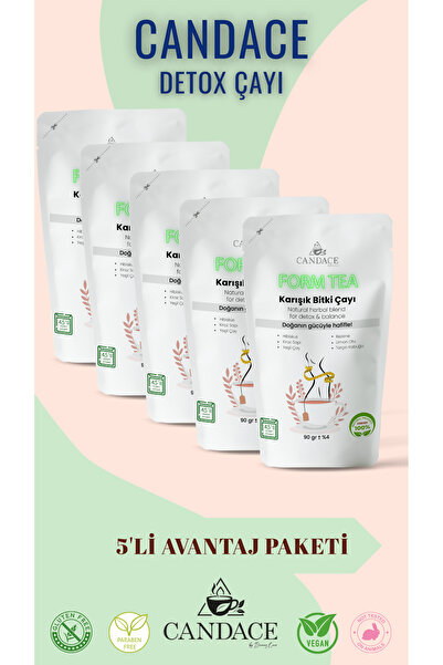 Candace Diyete Destek Detox Çayı 5'Li Paket