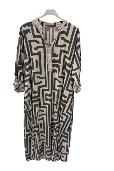 Rabiossa Women's linen long dress