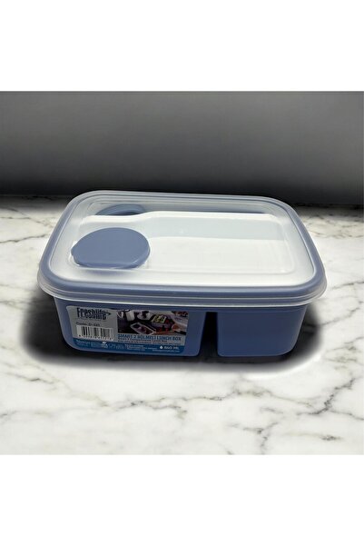 Online Home Market Smart 2 Compartment Lunch Box 5Pp Most Reliable Plastic Bpa Free for Food