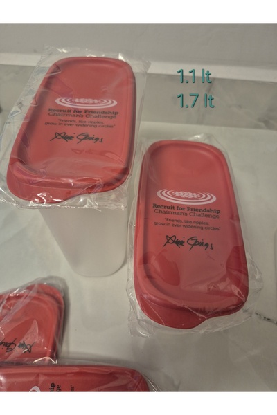 Tupperware 2 Oval Pulse Storage Containers