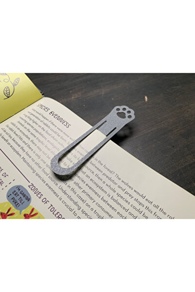 Atsu 3D علامة مرجعية على شكل مخلب قطة / بلاستيك