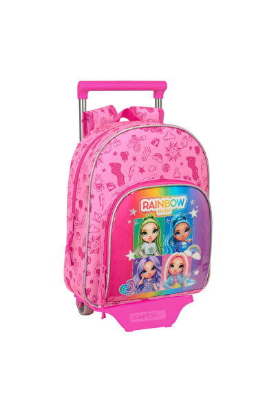 Rainbow High Rucsac școlar cu roți Rainbow High Shine Multicolor 28 x 34 x 10 cm
