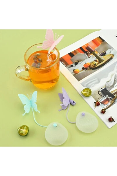 Porland Çay Süzgeci Sade - Pembe