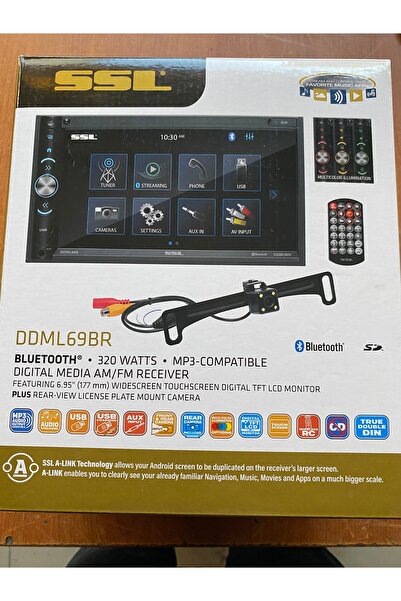 SSL Dabıl gerigörüş kameralı teyp her araca uyumlu