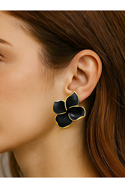 MRK Kadın Lotus Flower Çiçek Küpe