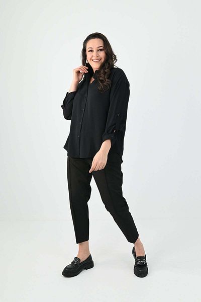 Bigsize Women's OVERSIZE shirt, large sizes 1709-24