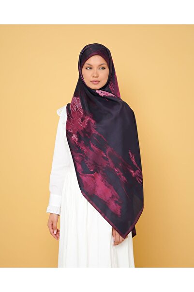 LEİLA SCARF Imported Twil Silk Shawl