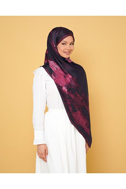 LEİLA SCARF Imported Twil Silk Shawl
