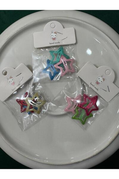 irtihal Starry Buckle Mixed Color 9 Pcs