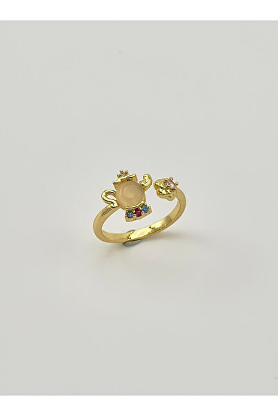 keska Kararmaz Güzel Ve çirkin Koleksiyon Çelik gold küpe ayarlamalı