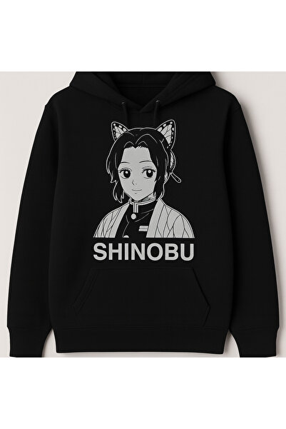 CLASSY.MODA "Φούτερ με στάμπα Unisex 3 νημάτων - SHINOBU