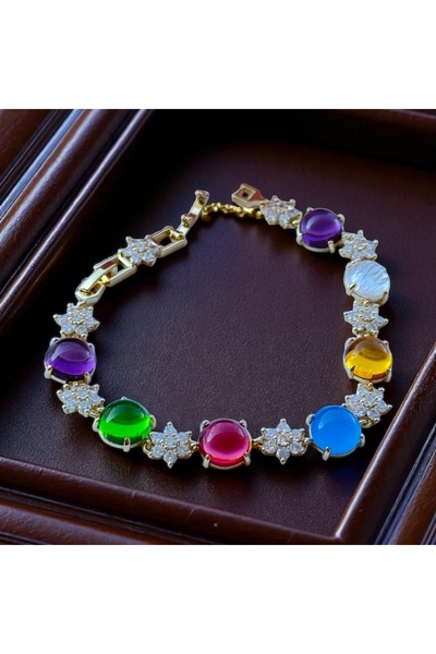 İNN JEWELLERY Xuping Bracelet Anti-Tarnish Antiallergic Colorful Figured (2 Years Importer Guaranteed)