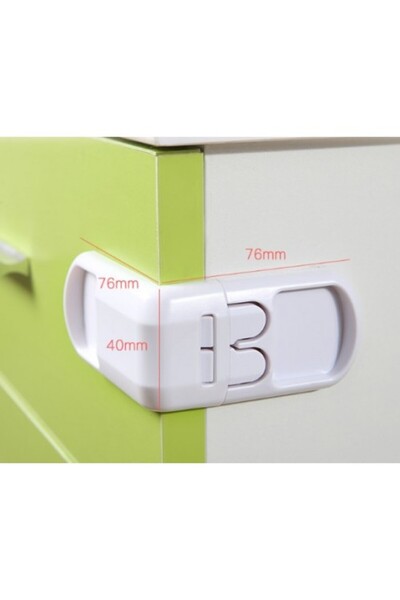 ForWhat 2Pcs Corner Baby Child Protection Lock Safety Product for Office Home Office