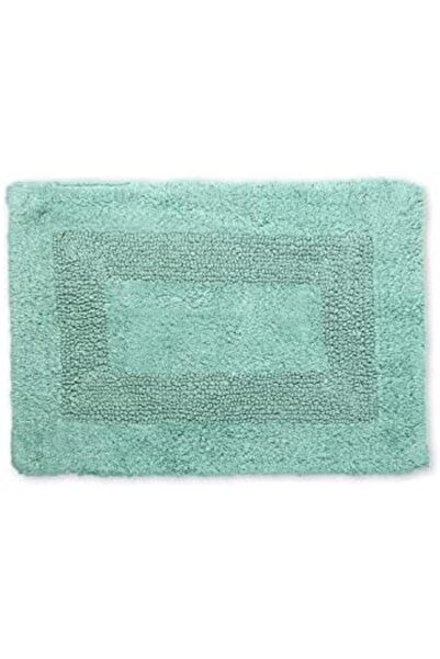 Generic Home 850 GSM Green Cotton Bath Mat (40 cm X 60 cm)
