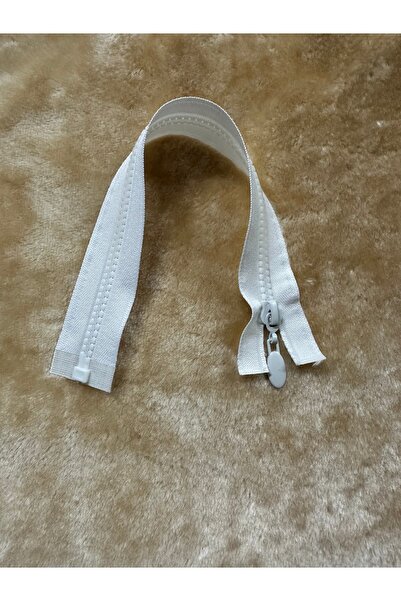 e tuhafiye 1 bucată Fermoar cu dinți de os de culoare albă marca Fim (șase de...